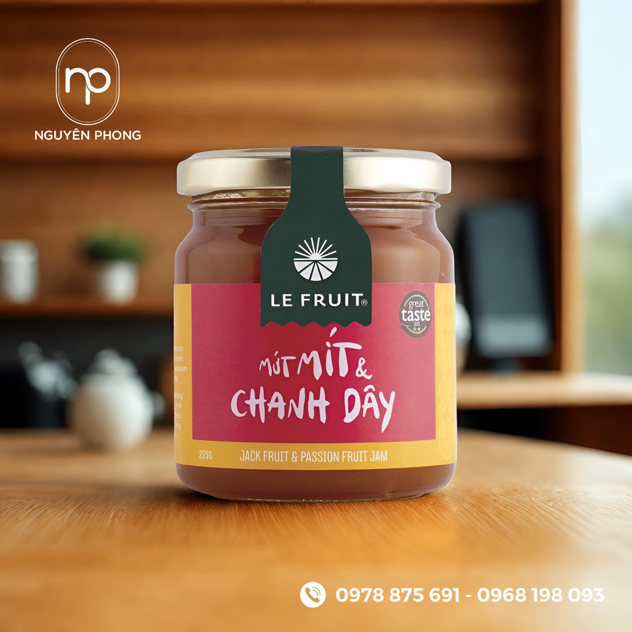 Tem nhãn sản phẩm chanh dây